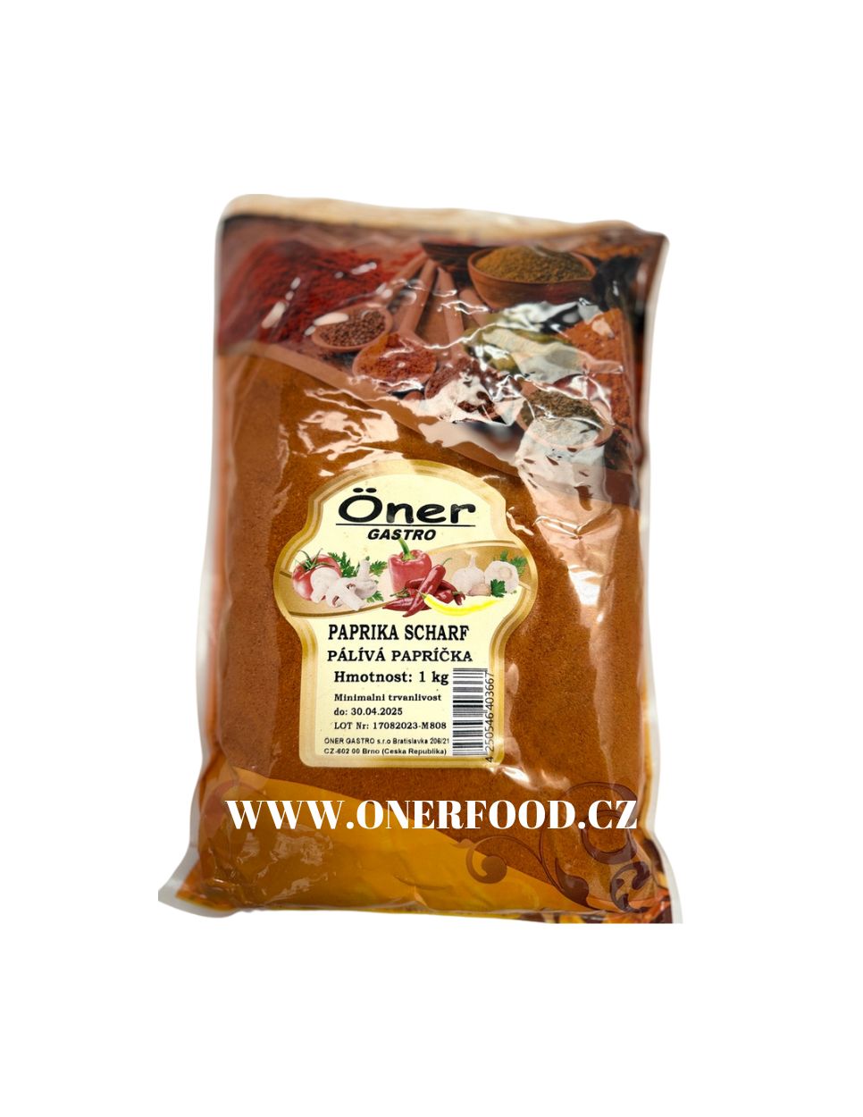Pálivá paprika koření 1 kg