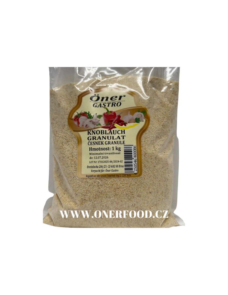 Česnek sušený 1 kg