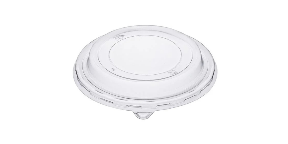 PET VÍČKO 150mm PRO KULATOU KRAFTOVOU NÁDOBU 50ks.