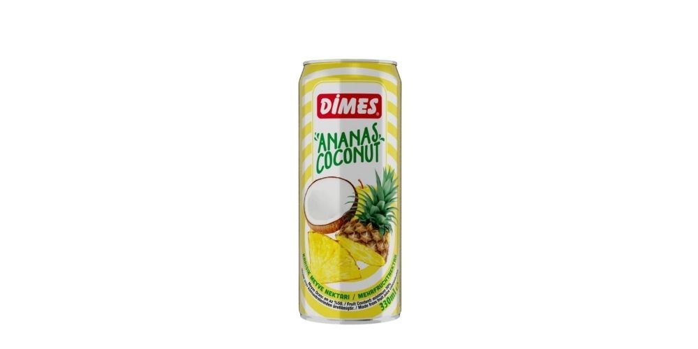 Dimes džuš 24x330ml ananas